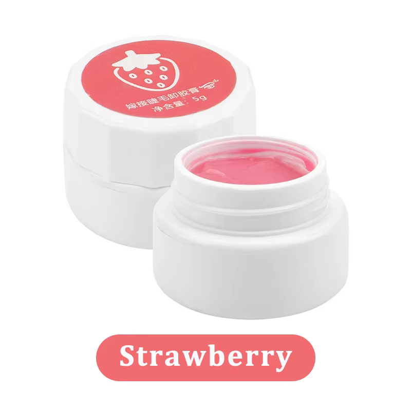 Crème dissolvant de colle pour cils, adhésif professionnel à surcharge rapide, zéro Stimulation, net