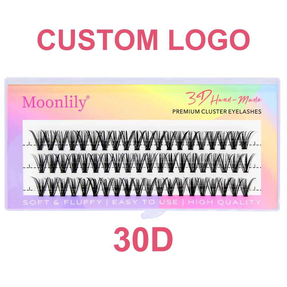 A1 LOGO personnalisé 20D/30D/40D/50D/60D/80D/100D/200D cils en soie de haute qualité personnalisés m