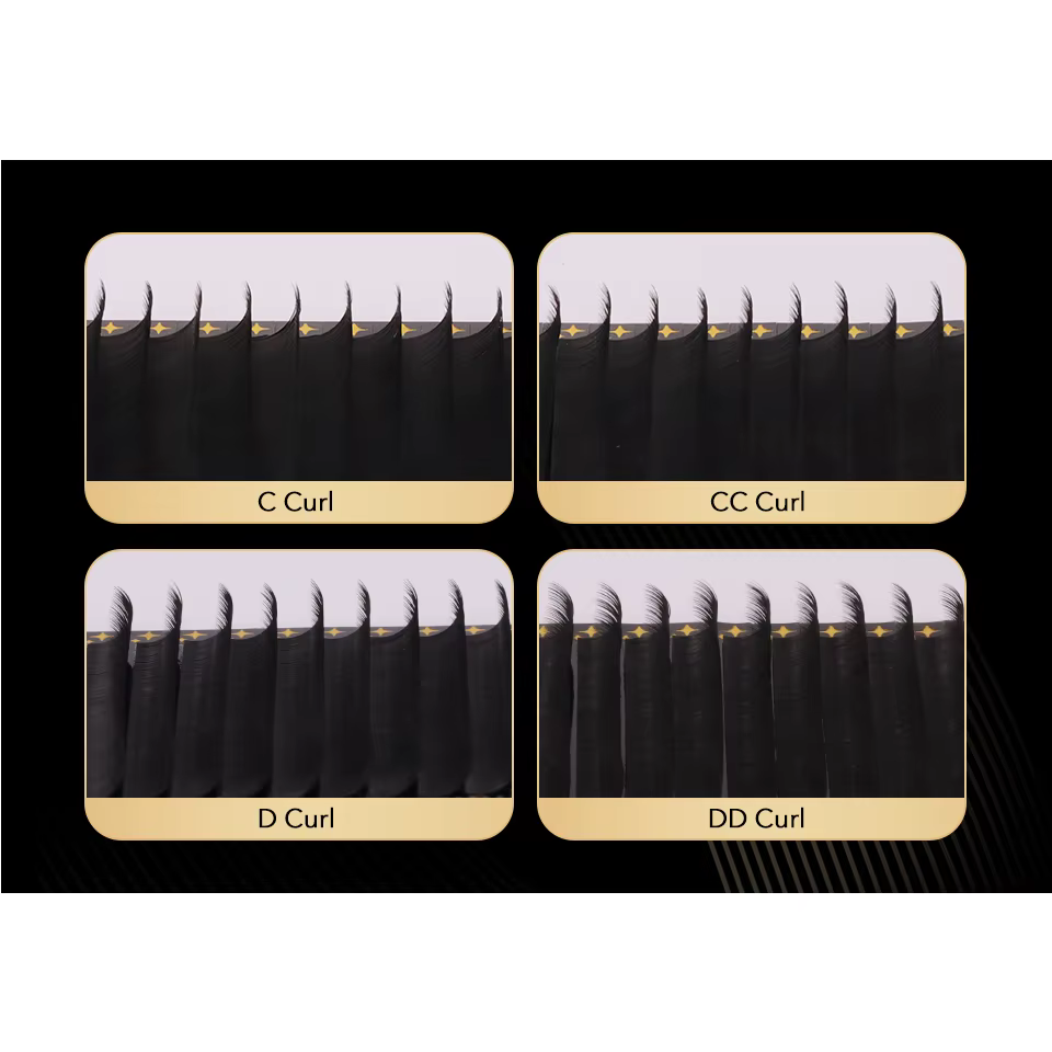 Extensions de cils individuelles Lashprofessor 5-20mm, cils en soie douce de qualité supérieure, noi