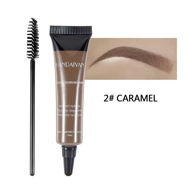 Gel teinté naturel pour sourcils, imperméable, résistant aux taches, 6 nuances, crème pigmentée, reh