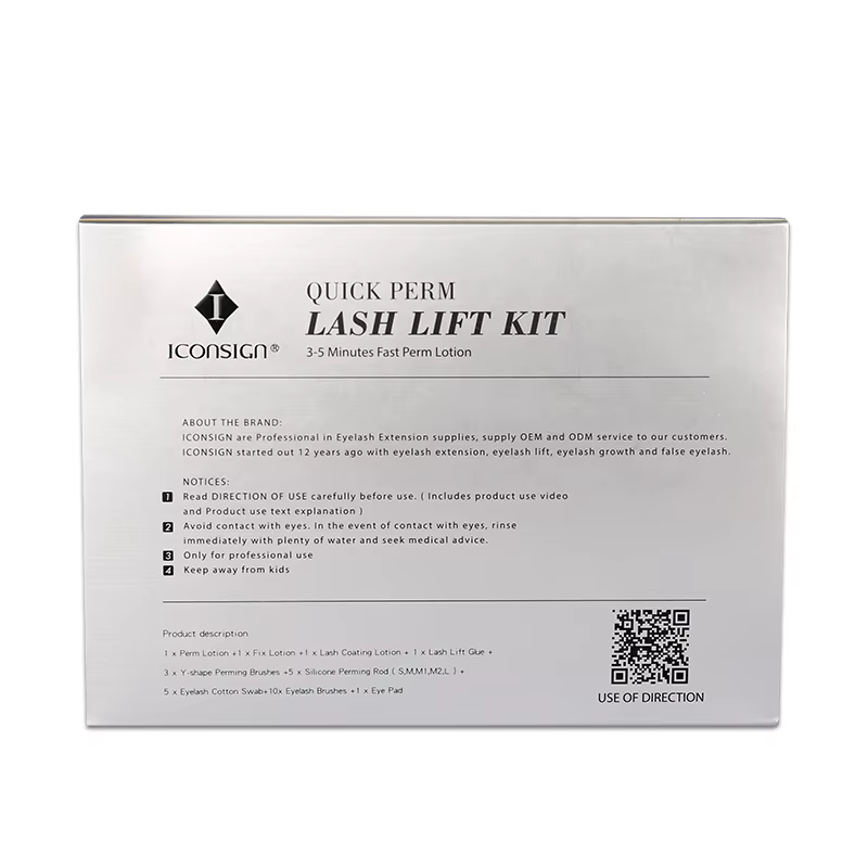 ICONSIGN – Kit de permanente rapide pour les cils, 3 à 5 Minutes, nouvelle Version, outils de maquil