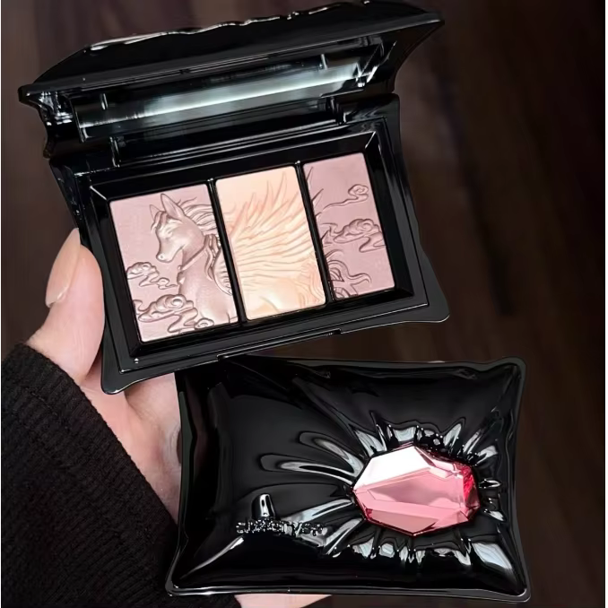 Palette de fards à paupières Qianyan Cheeryep Pillow Gem House Edition, illuminateur, maquillage pou