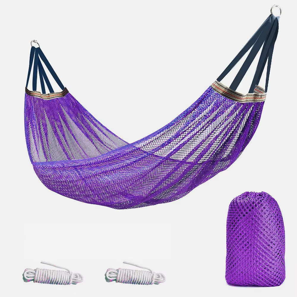 Hamac d'extérieur Campout, article de voyage anti-chute pour le camping, multi-usages pour tous les