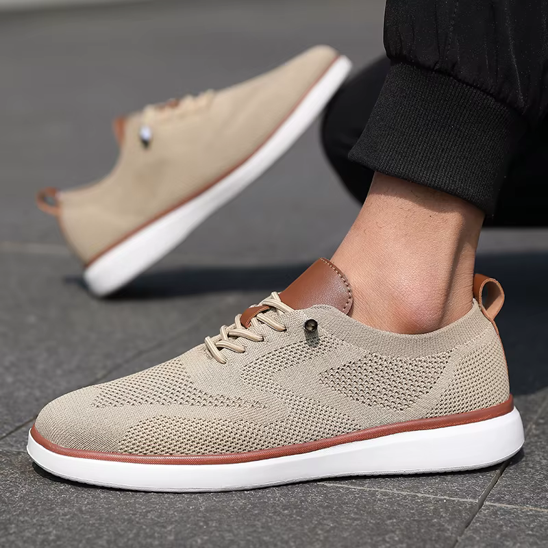 Chaussures coulissantes pour hommes mocassins de chaussures de sport en maille, chaussures antidérap