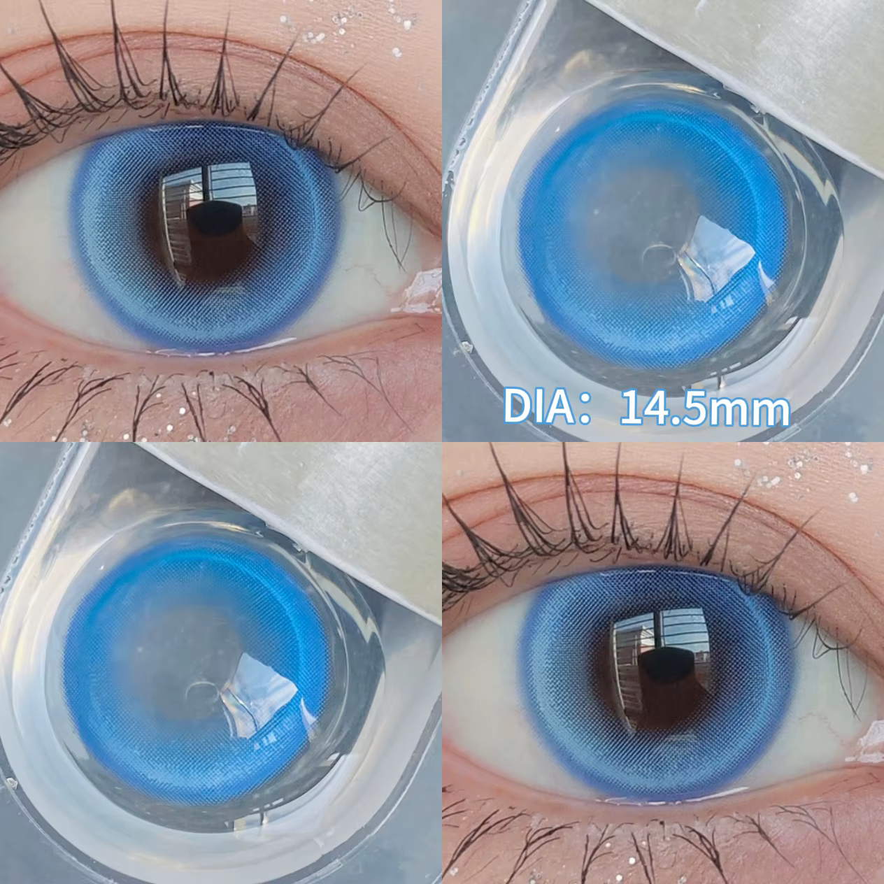 OVOLOOK-2pcs/paire nouvelles lentilles de Contact Cosplay pour les yeux maquillage élèves cosmétique