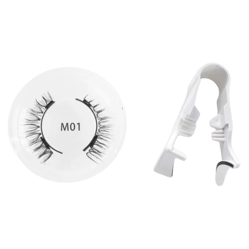 Faux cils magnétiques sans colle, réutilisables, avec clip, maquillage DIY, bouquets de faux cils ma