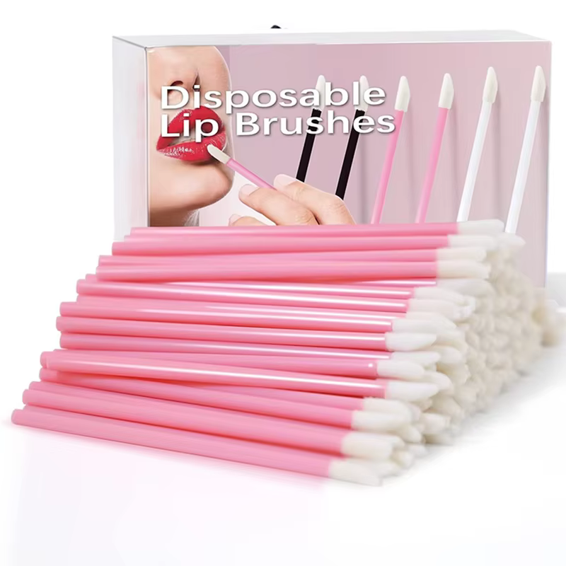 wholesale 50/100 pièces brosse à cils jetable applicateur de Mascara baguette yeux lèvres cosmétique
