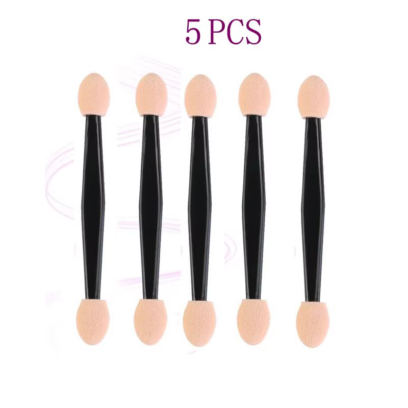 Pinceaux de maquillage pour ombre à paupières, outil de maquillage de beauté, bâton éponge double fa
