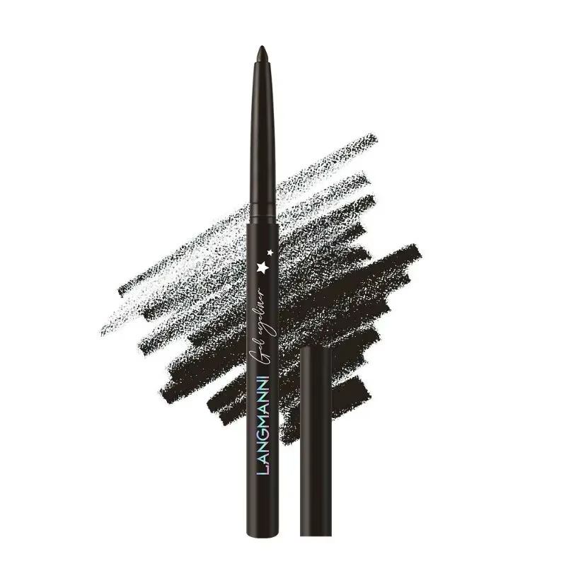 Crayon Eyeliner Gel à Application Facile Ultra-Lisse Imperméable Longue Tenue pour la Ligne des Yeux