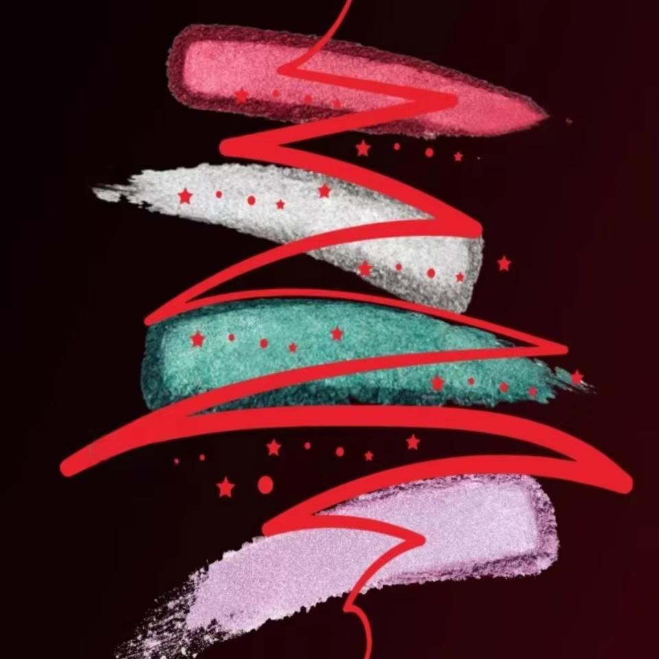 Palette de fards à paupières Qianyan Cheeryep STARLIT WISHES EYESHADOW PALETTE WISHES STARLIGHT 17g,