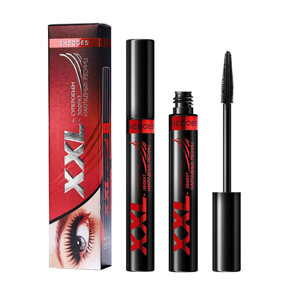 Mascara noir 3D waterproof, longue durée, extra volume, allongement des cils, sans bavures, maquilla
