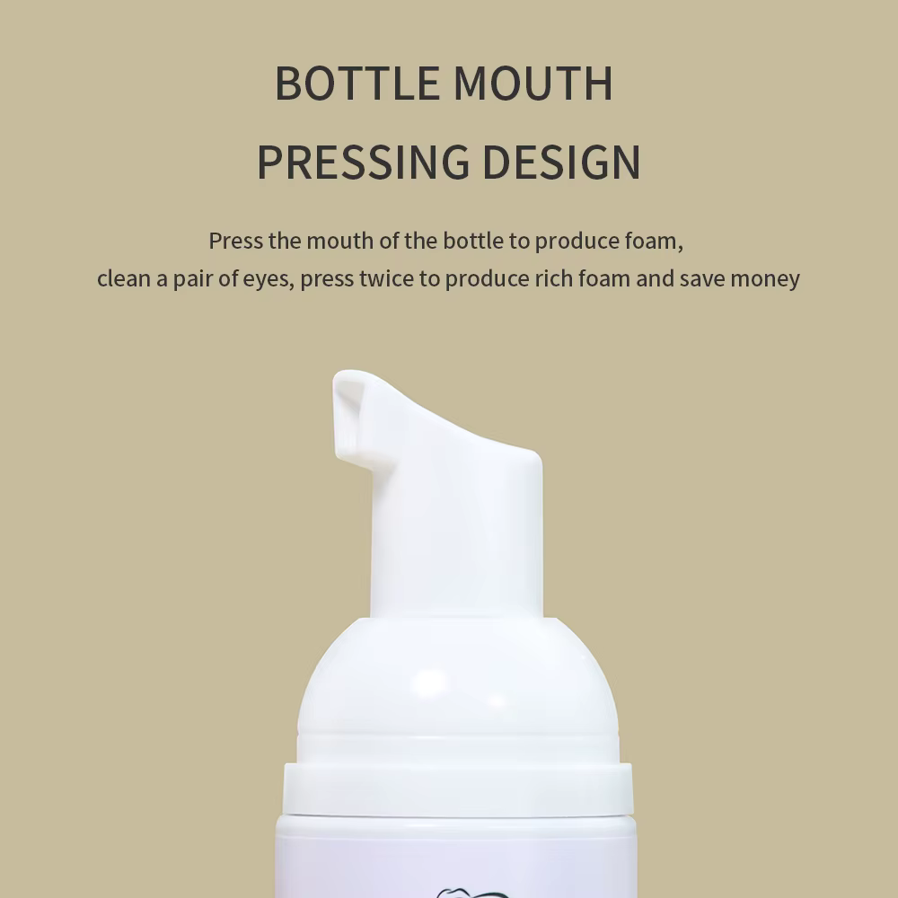 GLAMLASH 5 pièces 5ml mousse nettoyante pour cils pour Extension de cils shampooing concentré avec b