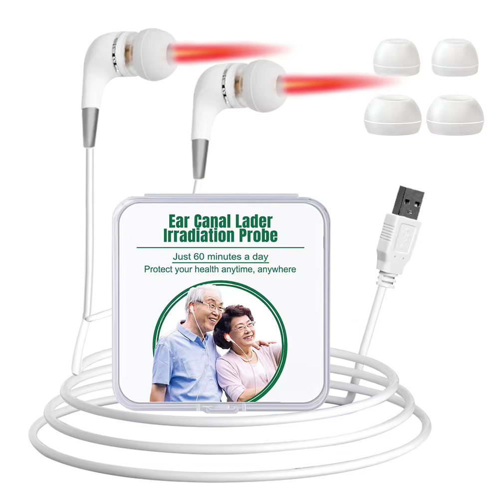 Appareil d'irradiation nasale LLLT portable à impulsions basse fréquence pour le soulagement de la r