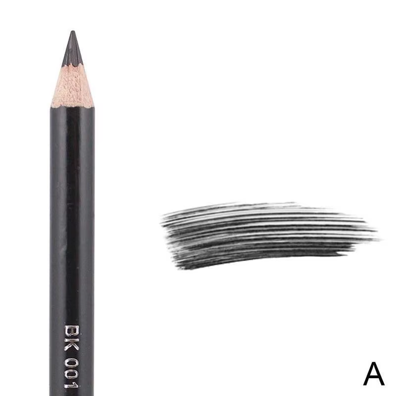 Crayon à sourcils double embout Léopard, pinceau de maquillage, cosmétiques naturels pour sourcils, 