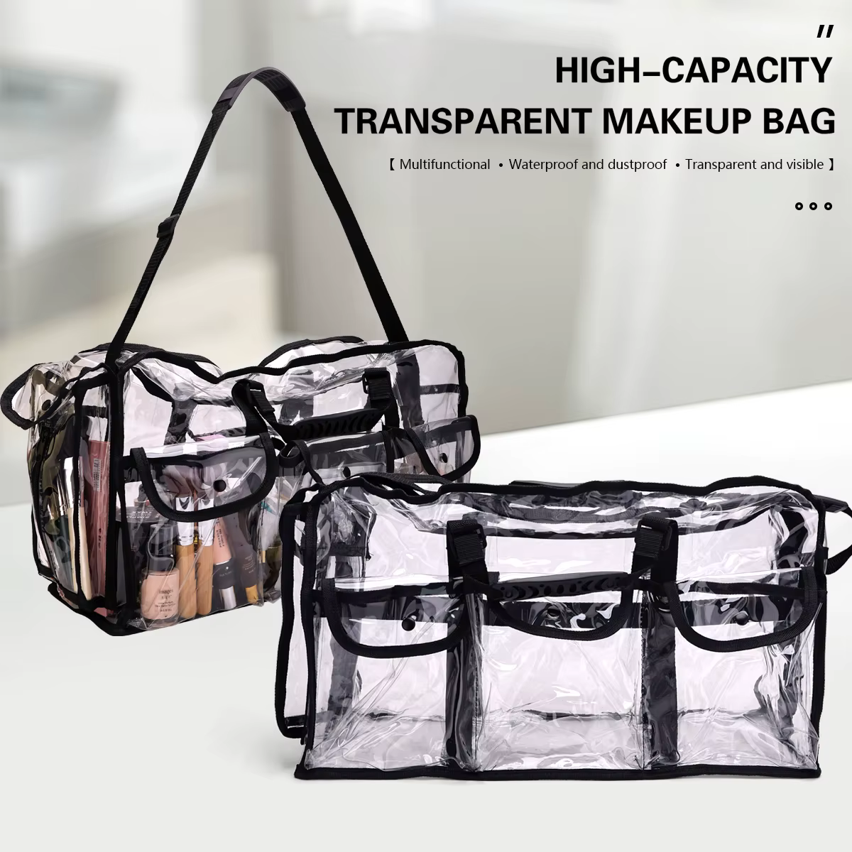 Sacs de maquillage pour femmes, sac à dos pour outils de brosse de maquillage, rangement de coiffure