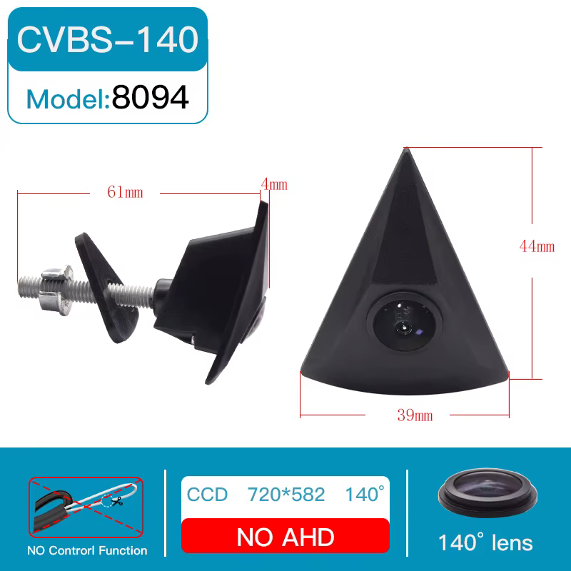 Caméra de vue avant HD pour VW T5 Passat Golf 5 6 mk7 Polo T6 Touran Jetta CC Touareg Beetle Transpo