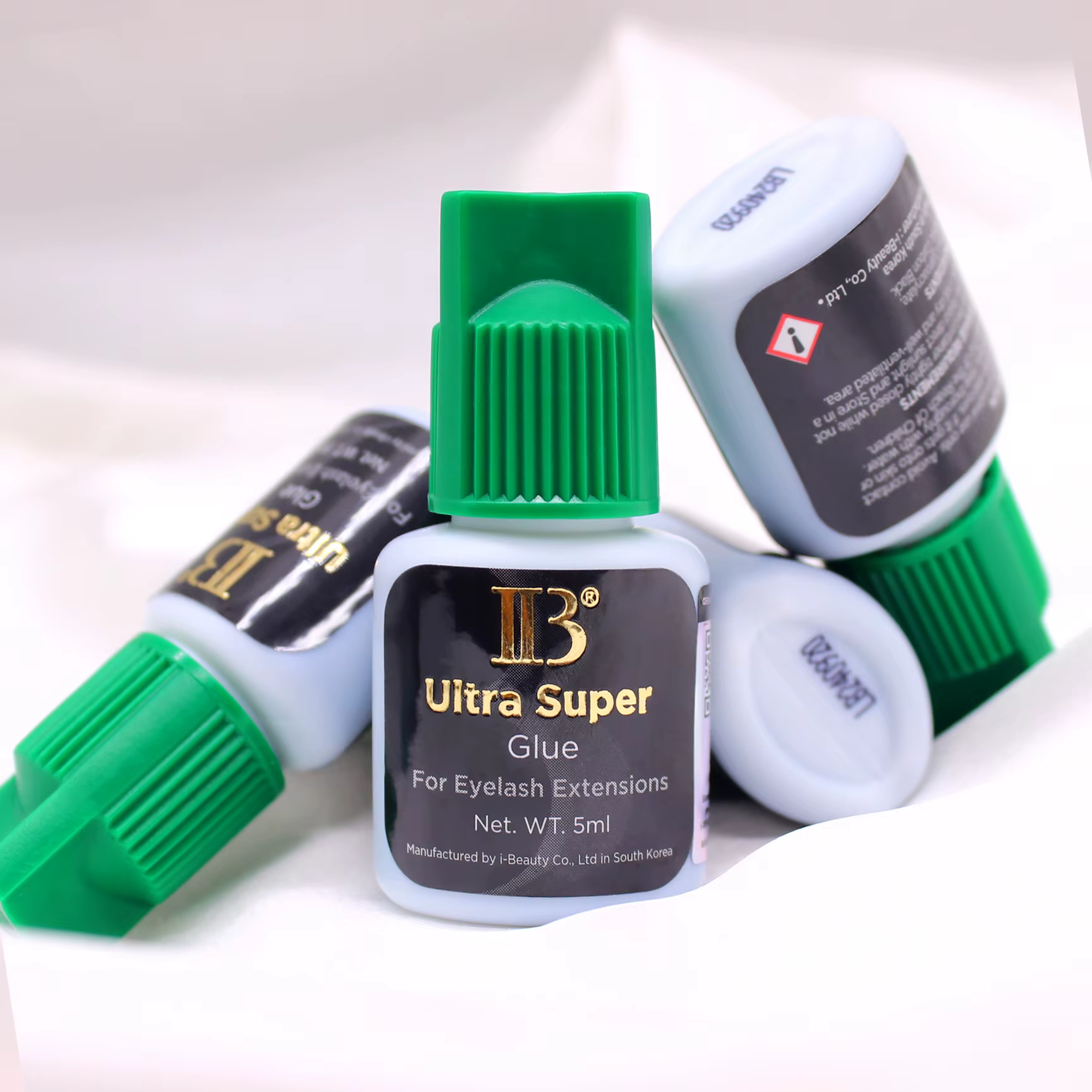 IB 5ml corée Original IBeauty Ultra Super Extensions de cils colle 5ml IB capuchon vert faux cils co