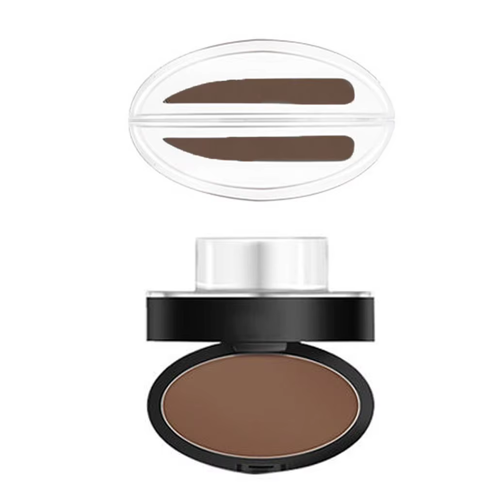 Outil de maquillage : Palette de poudre à sourcils pour un colorage parfait et un maquillage rapide,