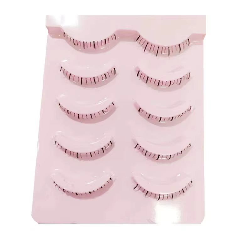 5 paires de cils inférieurs Pack 8 Styles différents sous les cils cils inférieurs doux 100% cils in