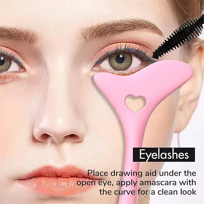 wholesale Stencil d'eye-liner multifonctionnel Conseils d'aile Eyeliner en silicone Aide Dessin Roug