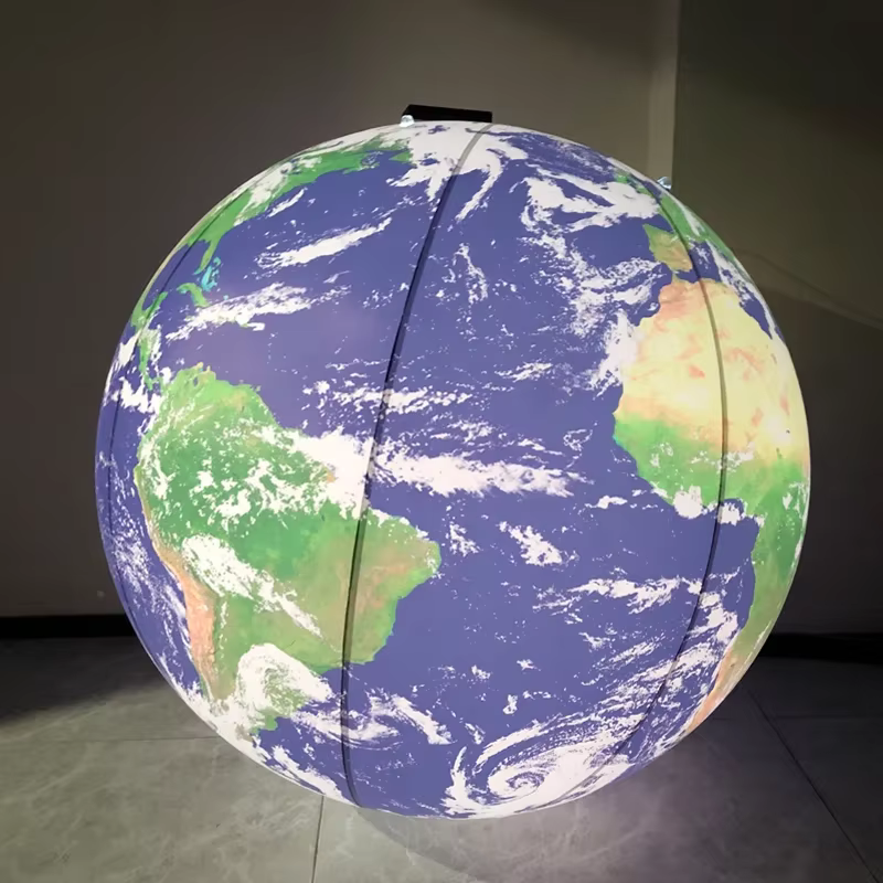 Modèles planétaires de système solaire coloré à LED, décorations Terre, Lune et Soleil, décorations