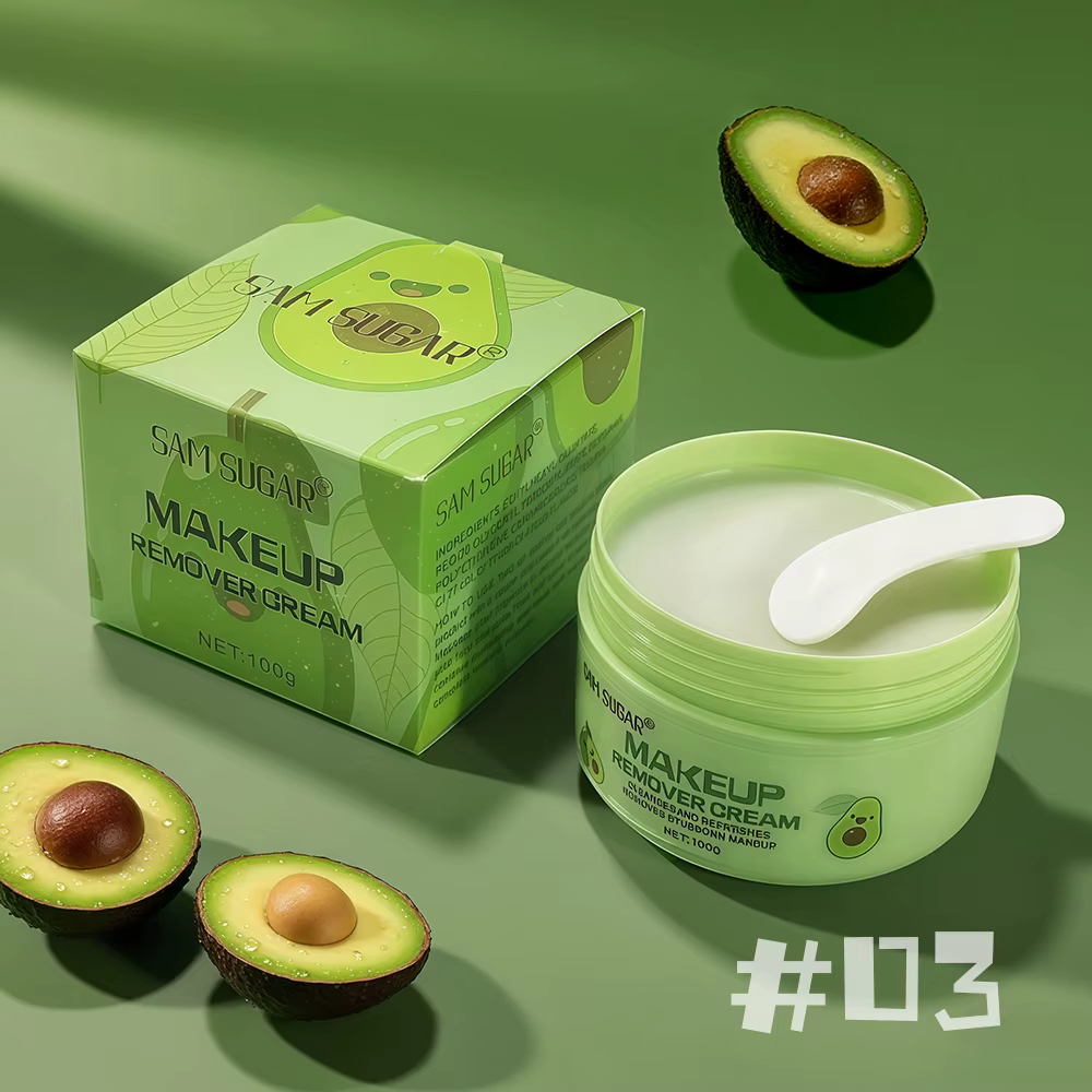 Baume démaquillant fruité doux, hydratant, nettoyage en profondeur, Non irritant pour les yeux et le
