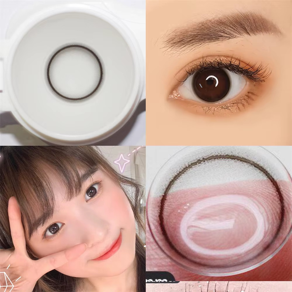 Lentilles de contact colorées Morningcon Comic Eye pour un regard éclatant, lentilles cosmétiques an