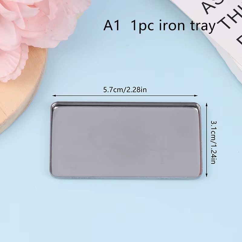 1/2/3/4/6 pièces poêles de fard à paupières vides Palettes de maquillage Palette carrée vide étuis e