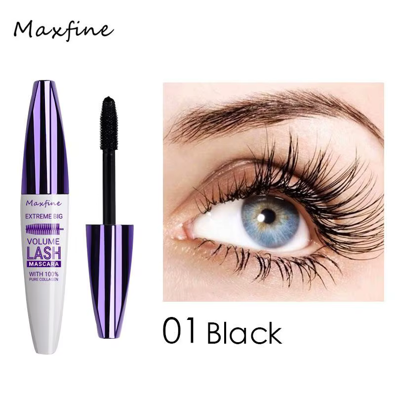 Mascara tridimensionnel 5d violet bleu blanc Base de Mascara multicolore longue durée sans taches lo