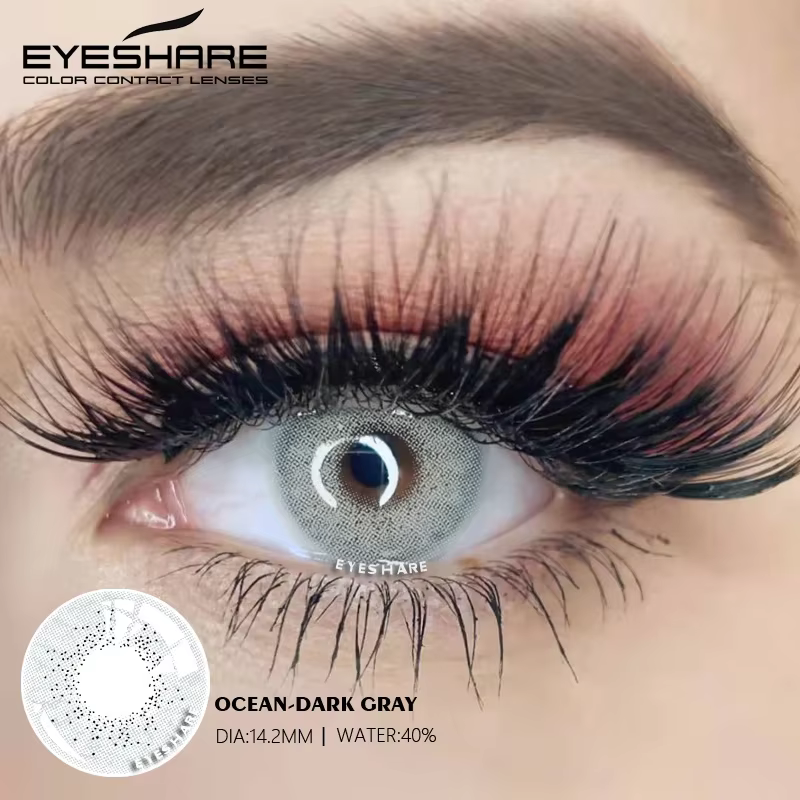 EYESHARE lentilles de couleur naturelle yeux 2 pièces lentilles de Contact de couleur pour les yeux