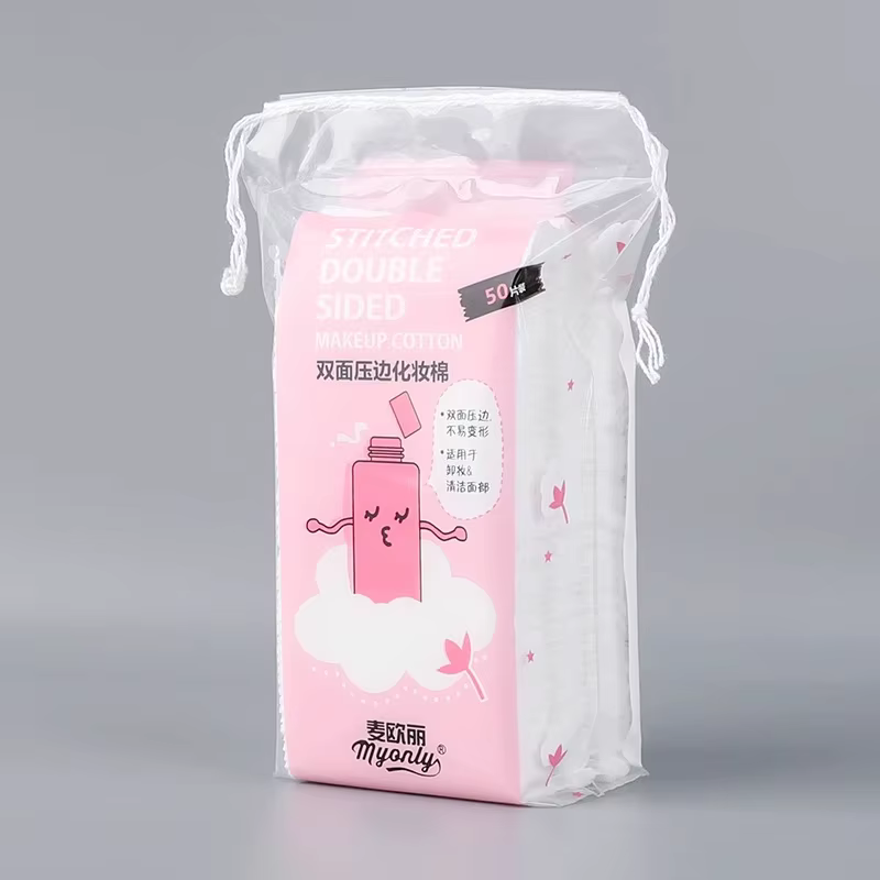 Tampon de coton jetable de haute qualité, démaquillant cosmétique, tampons de coton pour le nettoyag