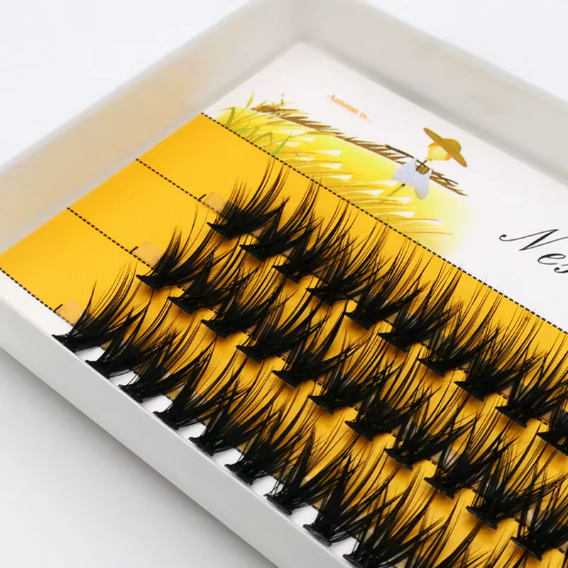 Anlinnet 1 boîte/36 paquets de faux cils 40D cils individuels en vison cils épais naturels, Extensio