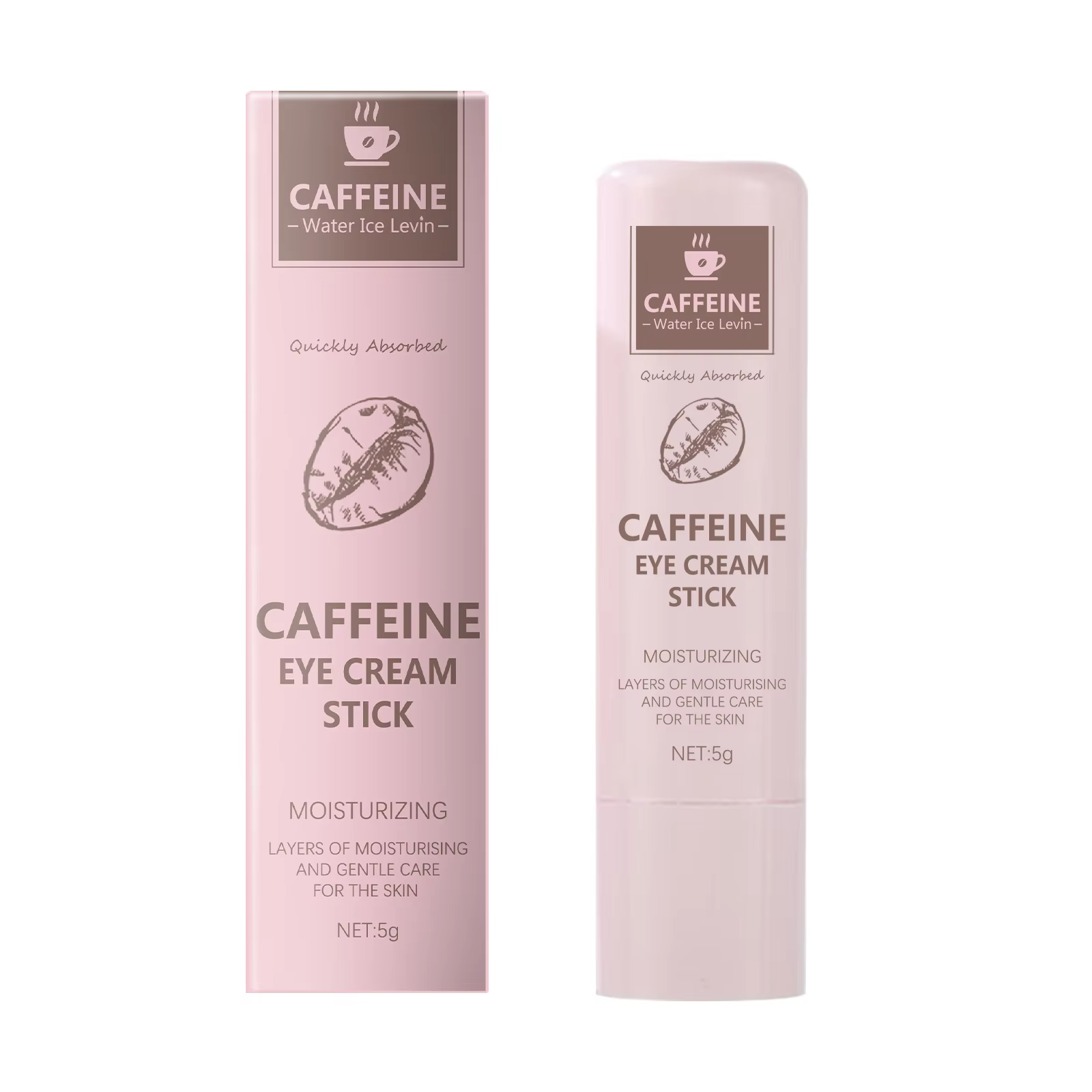 Le bâton de crème pour les yeux à la caféine nourrit la peau, améliore les ridules, soulage les poch