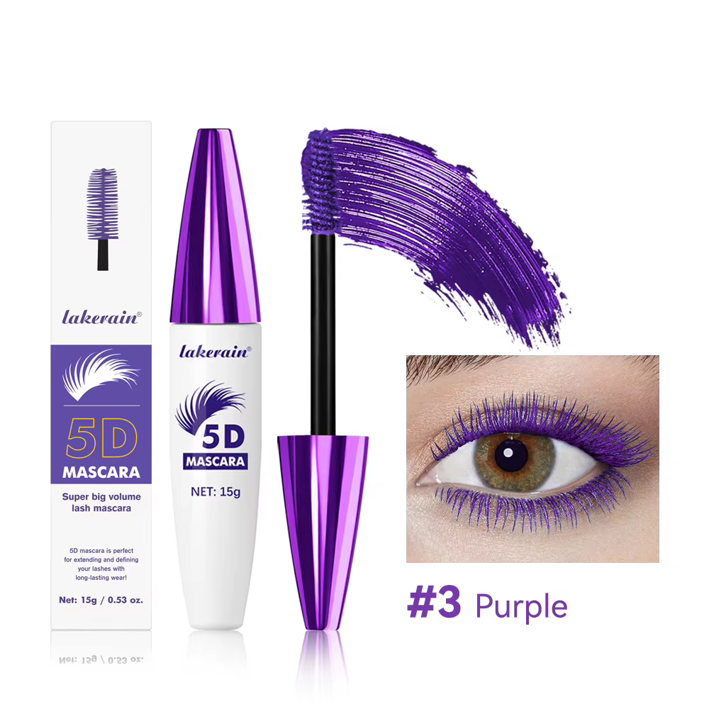 Mascara 5d pour tous les cils, imperméable, allongeant et Volume, cosmétiques, maquillage pour femme