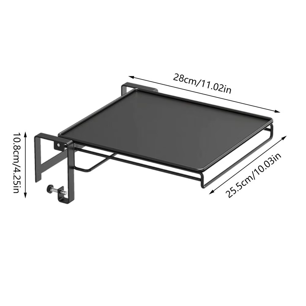 Meuble pliable mural, bureau, table de buanderie, étagère de cuisine gain de place avec porte-servie