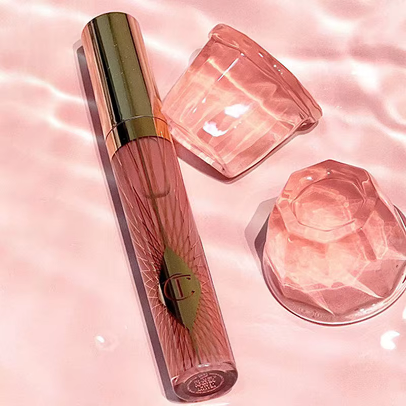 Charlotte Tilbury – Gloss à lèvres hydratant longue durée au collagène, 8 couleurs, avec applicateur
