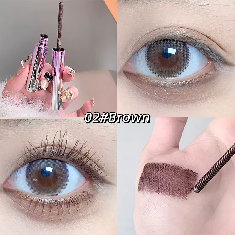Gege Bear – extensions de cils, Mascara Volume clairement défini, bouclé, pas facile à tacher, allon