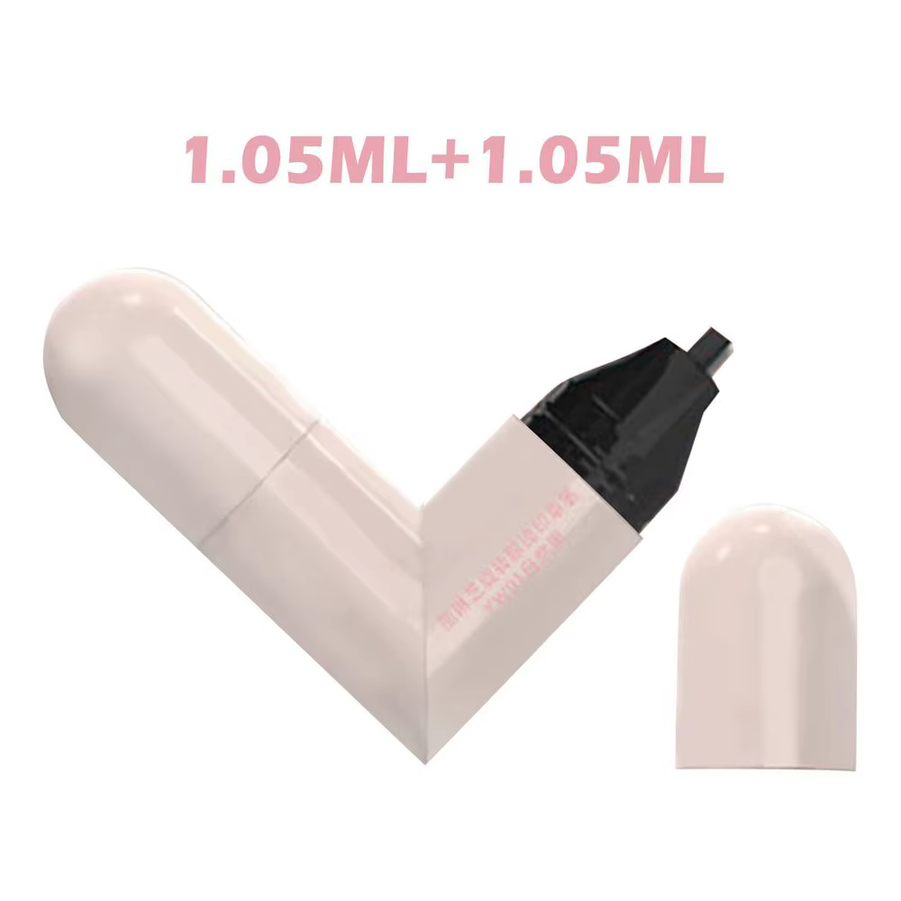 Tampon à yeux ailé double embout pour maquillage féminin, tampon pour yeux ailés, pochoir imperméabl