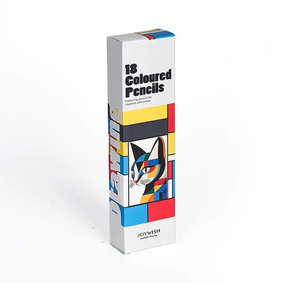 Ensemble de crayons de couleur 18/24/48, crayons de couleur pour enfants, adaptés pour la coloration