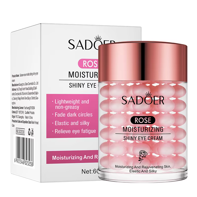 SADOER Rose crème pour les yeux Anti cernes élimination des poches pour les yeux raffermissant hydra