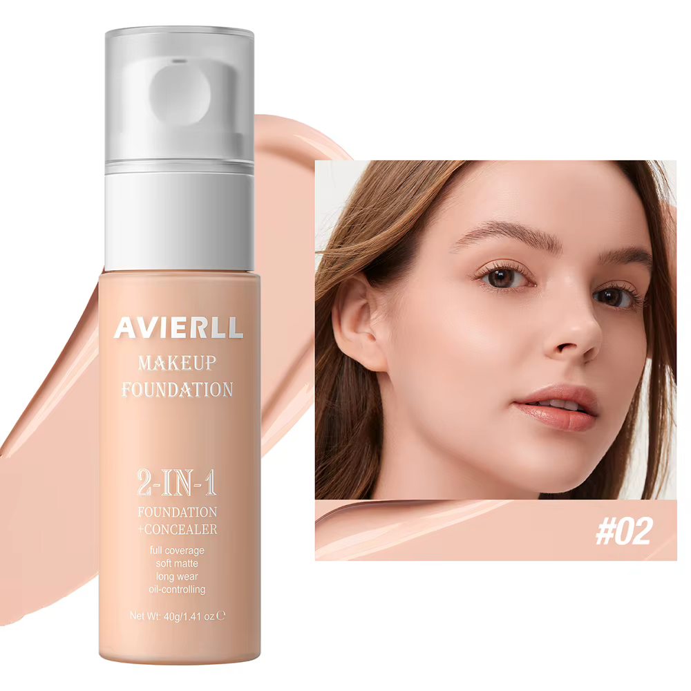 Fond de teint hydratant, correcteur, base de maquillage imperméable pour le visage, adapté au maquil