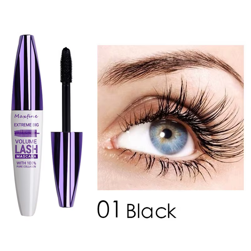 Nouveau Mascara tridimensionnel 5D, Base de Mascara multicolore, longue durée, sans taches, bouclage