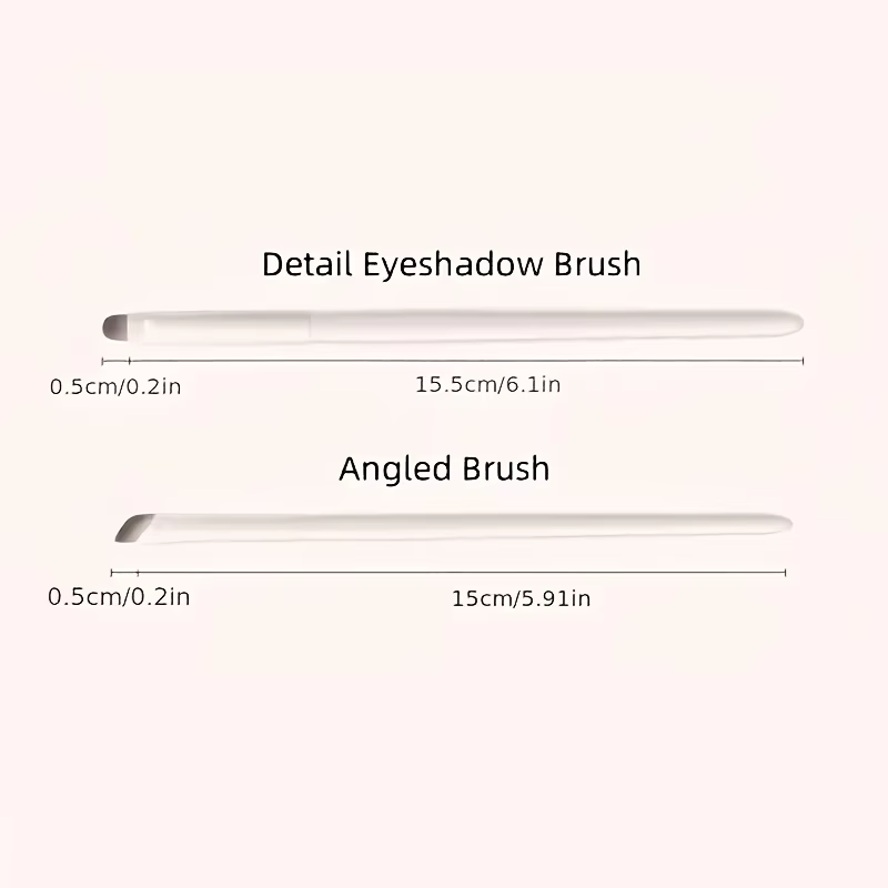 Ensemble de pinceaux de maquillage pour les yeux 5 pièces, compagnon de voyage parfait et cadeau pou