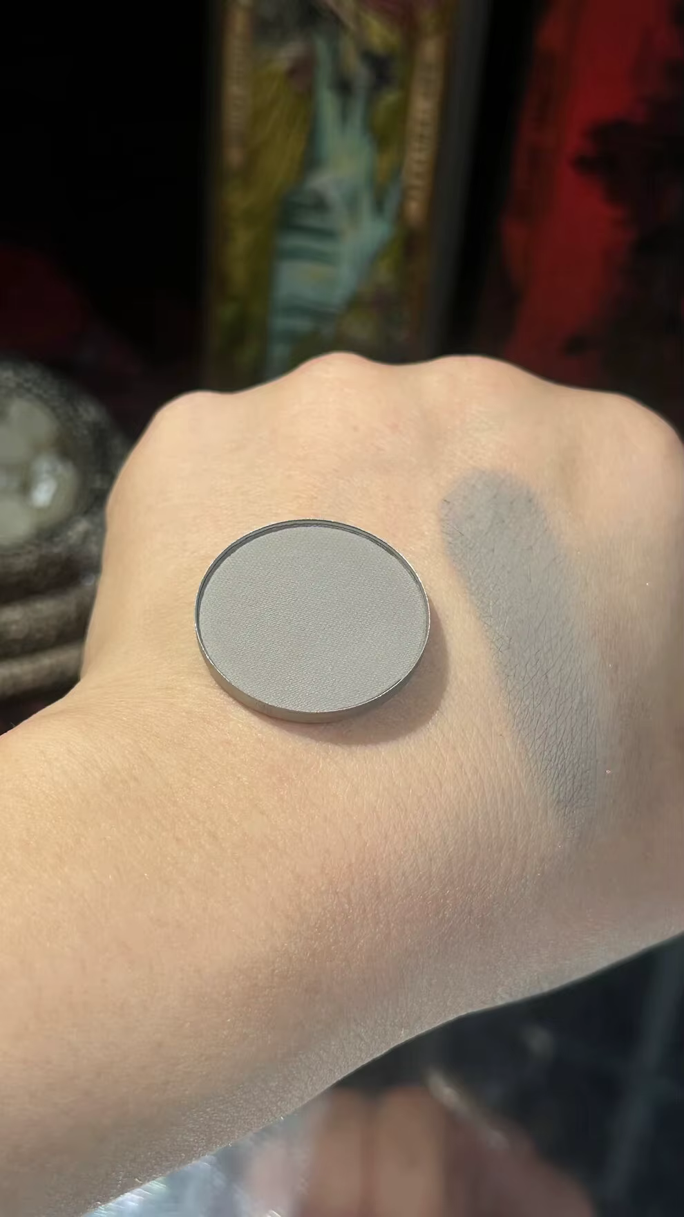 Palette de fards à paupières Shellwe Makeup Misty Spirit All Matte Fog Shadow Ghost, dix couleurs en