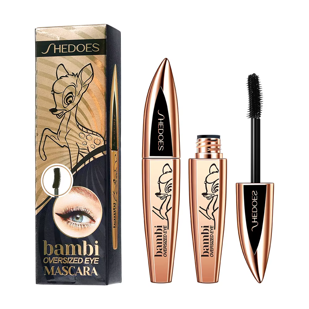 Deer Eye Mascara noir longue durée maquillage imperméable pour femme