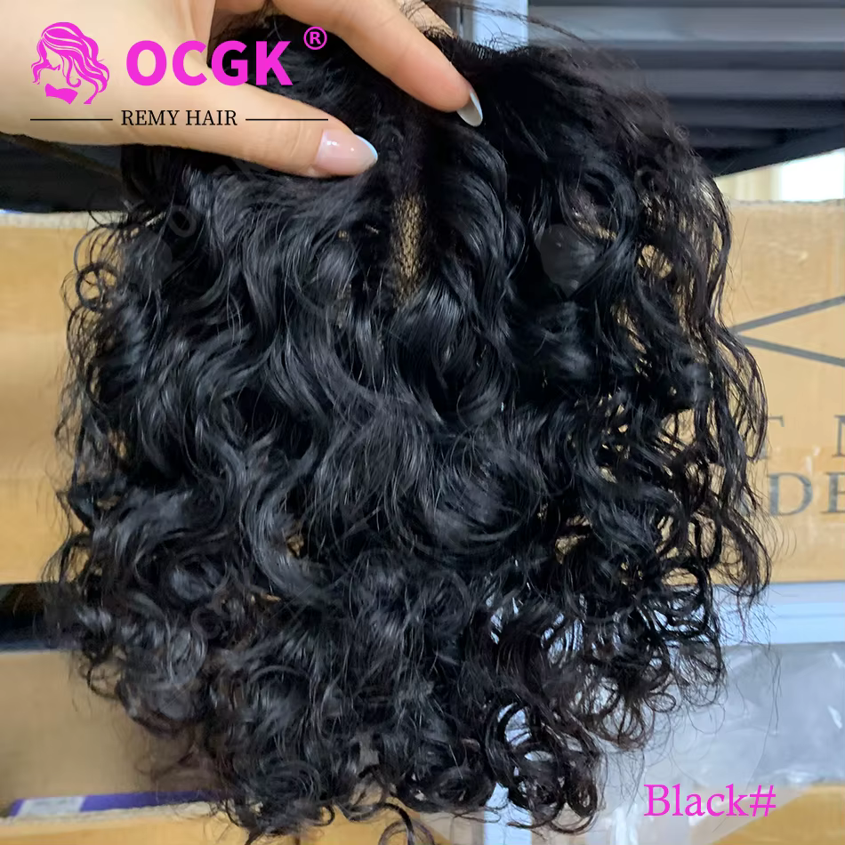 Topper capillaire pour femme 12 pouces, cheveux humains bouclés – Brun, ajoute du volume et de la pl