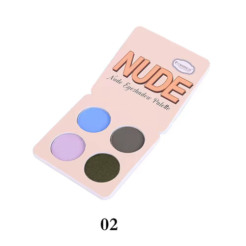 Maquillage mat ombre à paupières Palette 4 couleurs le baume nu minéraux poudre Pigments cosmétiques