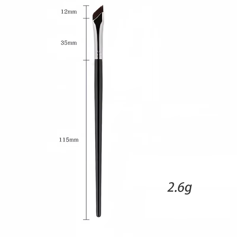 Brosse Eyeliner à lame améliorée, brosse à sourcils plate Ultra fine à Angle fin sous les yeux, bros