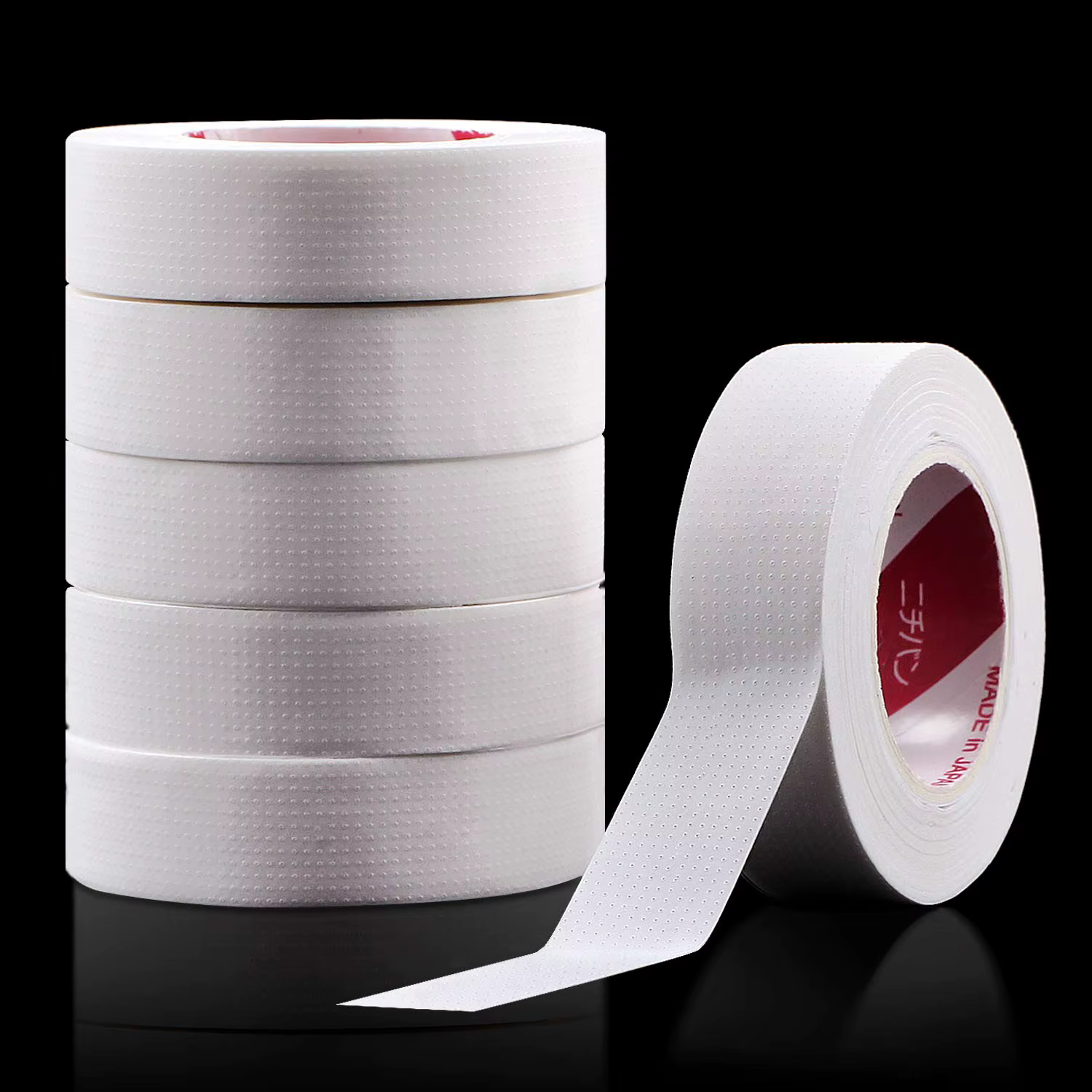 50 rouleaux de ruban isolant japonais pour Extension de cils, non pelucheux sous les coussinets pour