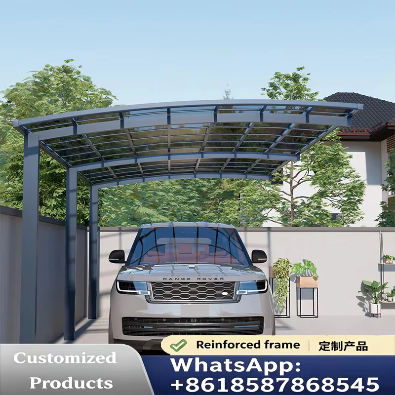 Extérieur arrière-cour Patio extérieur voiture moto en alliage d'aluminium Rv hangar Port de transpo